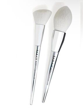 F.A.R.A.H Chrome Makeup Brush Set